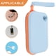 thumbnail image 3 of minibolsos portátiles de silicona impermeables para guardar llaves, tarjetas, cables, auriculares y pequeños accesorios Bolsas reutilizables para uso diario, color azul, 3 of 7
