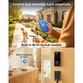 thumbnail image 3 of Cerradura inteligente Philips Wi‑Fi con teclado, huella digital y manija, 3 of 9