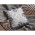 thumbnail image 3 of Amrita Sen Frame Double Sided Suede Zippered Pillow With Gray CAIPL4FSDS18X18, 3 of 4