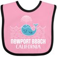 thumbnail image 3 of Inktastic Newport Beach California Whale Watching Boys or Girls Baby Bib, 3 of 4