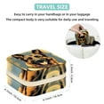 thumbnail image 5 of Collie Travel Portable Square Jewelry Box Organizing Rings Earrings Necklaces Bracelets for Girls Women, 5 of 6