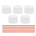 thumbnail image 1 of 5 Set Universal Spray Bottle Nozzle Replacement With Hose For Aerosol Cans Plastic Extension Tube Multifunctional Spray Bottle Replacement Nozzle, 1 of 9