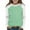 Mint Green, variant on Xdegoge Kids Sweatshirts Long Sleeve Raglan Crew Neck Color Block Tops for Teen Girls Casual Loose Soft Workout Pullover Shirts Kids Fall Winter Fashion Outfits 2-15 Years