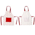 thumbnail image 4 of Leku Cooking Apron Children Kids Cooking Baking Painting Apron Chefs Kitchen Red Strawberry, 4 of 7