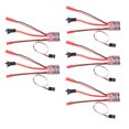 thumbnail image 1 of 30A Cepillado ESC, Controlador de Velocidad Cepillado 30a 5 piezas de freno bidireccionales micro fácil de instalar para 130 180 260 motor 1/16 1/24 1/18 Modelo de Automóvil, 1 of 7