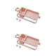 thumbnail image 2 of Matsuzay Estante de drenaje Estante de almacenamiento desmontable Organizador de plástico ajustable para cocina de baño, rosa Type1 NO1, 2 of 6