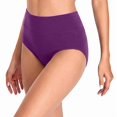 thumbnail image 2 of Women'S High Waist Cotton Comfort Boyshort Underwear Deep M, 2 of 7