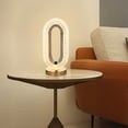 thumbnail image 4 of Wosthever Lámpara de Cristal Recargable Rombo Superficie de corte Luz nocturna Accesorio de iluminación exquisito Escritorio Dormitorio Mesita Iluminación y accesorios 2000 mAh, 4 of 6