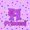 Purple H, variant on spefrowx Cartoon Princess R Twin Comforter Sets for Girls, Purple Star Bowknot Print Bedding Set, Stars Reversible, 2 Pieces, 1 Comforter and 1 Pillowcase