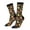 3 Black, variant on Fast Food Print Adult Socks for Men & Women,Calf Socks, Ankle Socks,Boots Socks,Breathable Casual Sock,Unisex Crew Socks