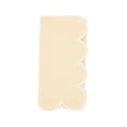 thumbnail image 5 of Saro Lifestyle Scalloped Hem Napkin (Set of 4) 20"x20" - Black - Set of 4, 5 of 5