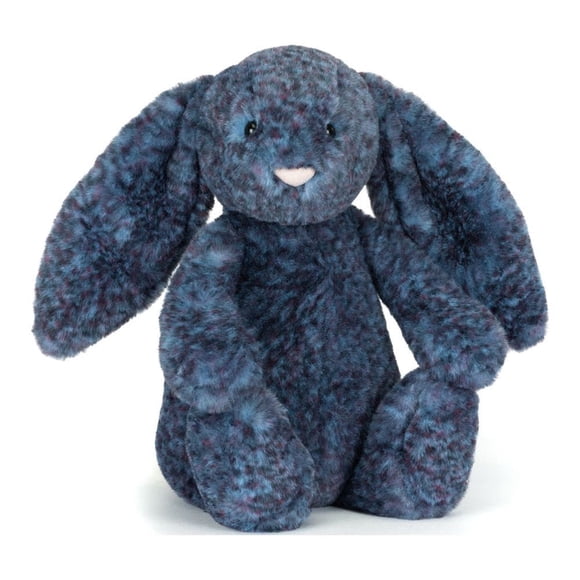 Jellycat Bashful Luxe Bunny Hopscone Medium Plush Toy, 12.2" H