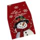 thumbnail image 4 of Camino de mesa navideño Decoración de mesa navideña Moda Let It Snow Creativo para rojo, 4 of 9