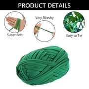 Tripumer 2 Roll Garden Tree Strap Stretchy Plant Support Tie Garden Twine Plant Tie Garden String for Plant Support Grow Green