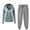 Blue A, variant on Ashirexll Womens Winter Sets, Outfits for Women, Long Sleeve Casual Hooded Sports Top and Pants Daily Hoodie Two Piece Set