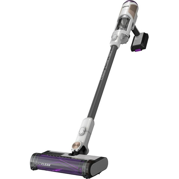 Restored Shark R-IW1111 Detect Pro Cordless HEPA QuadClean Multi-Surface Stick Vacuum, Grey/Brass - (Refurbished)