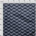 thumbnail image 2 of oneOone Viscose Chiffon Fabric Owl Block Print Sewing Fabric BTY 42 Inch Wide, 2 of 4