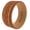 Brown Western, variant on Men's Strata Silicone Ring - Breathable & Durable Wedding Silicone Bands - Mens Grey/Black Size 11