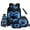 Dolphin, variant on Yuyamidu Gothic Black Cat Backpack for 4th-5th Grade Girls Ages 8-10, 17 Inch Lightweight Sturdy Bookbag with Lunch Box, Pencil Case, Water Bottle Holder & Keychain, Set of 5, Back to School