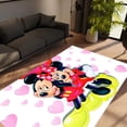 thumbnail image 3 of LaModaHome Non-Slip Rug Customized Cartoon Kids Room Rug Washable Mat Child Stain Resistant Living Room Kitchen Carpet - Size: 7,6X5,3ft(230X160cm), 3 of 5