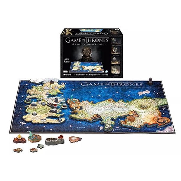 Juego de Tronos 4D Puzzle de Westeros & Amp; Essos 4D Cityscape 4D Cityscape