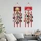 thumbnail image 4 of 2 soportes para tarjetas navideñas, decoración de pared con 40 Clips para fotos, colgador para exhibición de fotos, decoración navideña para fiestas y Papá Noel Macarena tablero de exhibición de fotos, 4 of 8