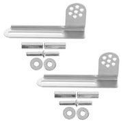 2 Sets Refrigerator Door Hinge Small for Room Fridge Replacement Parts Accessories Hinges