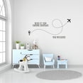 thumbnail image 3 of Emotions Intelligence Quote Airplane Air Plane Jet Helicopter Wall Sticker Art Decal for Girls Boys Kids Room Bedroom Nursery House Fun Home Decor Stickers Wall Art Vinyl Decoration Size (24x40 inch), 3 of 3