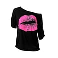 thumbnail image 4 of Conjunto de Piezas Múltiples de Partido Impreso de un Hombro Casual de las Mujeres con Cuello en V Y Longitud Regular, Elegante para Diario, Viajes, Compras, Street Wear, 4 of 4