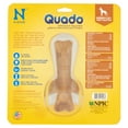 thumbnail image 5 of N-Bone® Quado® Dried Interactive Dog Chews, Peanut Flavor, Ginormous, Large, 1ct, 6.8oz - Natural, Edible, 100% Digestible Dog Chews Alternative to Plastic Toys - for Large Dogs, 5 of 20
