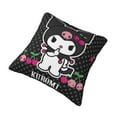 thumbnail image 2 of Kuromi and My Melody Throw Pillow Cover Decoration Pillow Case Cushion for Home Sofa Couch 20"x20", 2 of 7
