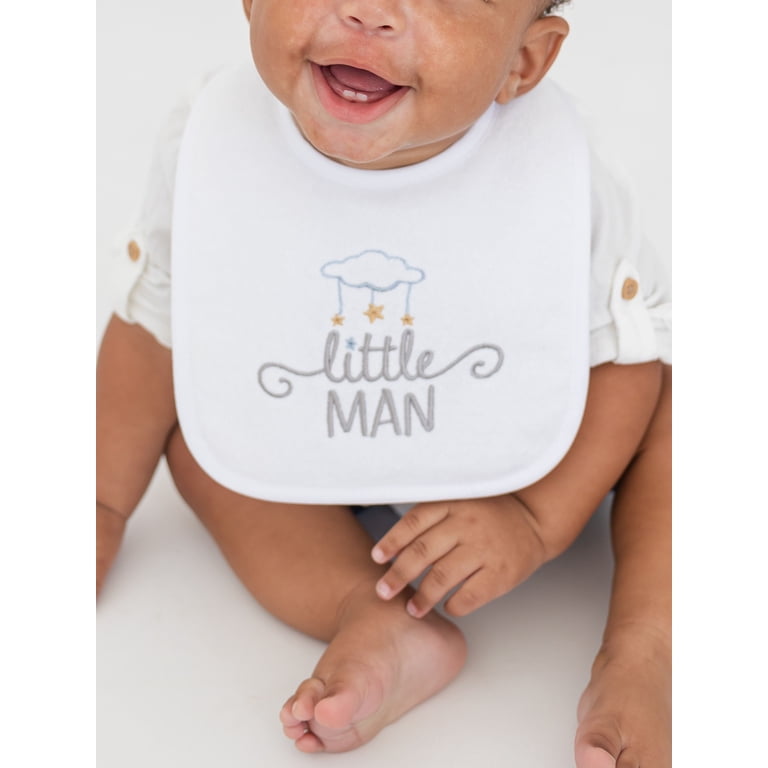 Neat Solutions Infant Boy Thank Heaven 4-Pack Bibs photo 3