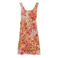 thumbnail image 4 of Ruyang Hawaiian Midi Dresses for Girls Flower Printed A Line Swing Jumper Skirts Summer Boho Beach Vacation Casual Sundress, 4 of 4