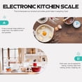 thumbnail image 4 of 1 Ensemble de Balance de Cuisson Professionnelle Balance Alimentaire Multifonction Accessoire de Cuisson, 4 of 8