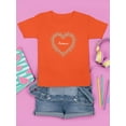 thumbnail image 3 of Amour Daisy Heart T-Shirt Juniors -Image by Shutterstock,  Large, 3 of 4