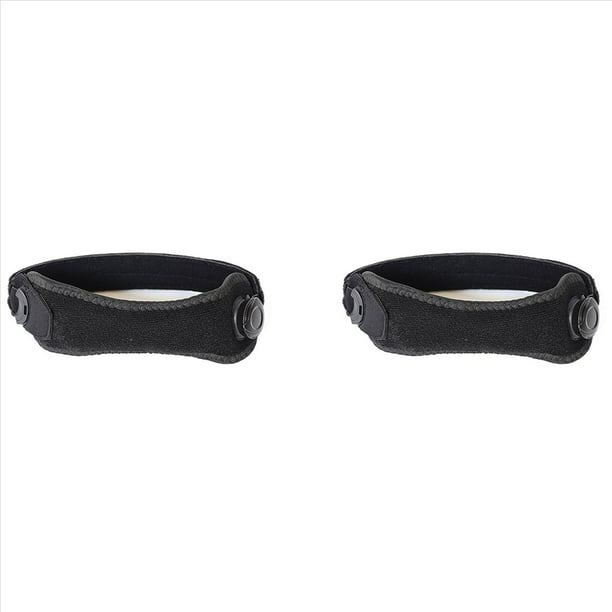2 Pieza de Correa de Rodilla con Perilla Ajustable para Correr, Subir Escaleras, Banda de Soporte de Tendón Rotuliano Ajustable para Deportes