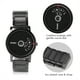 thumbnail image 2 of Reloj de pulsera de cuarzo Sin correa redonda de acero inoxidable negra, 2 of 10