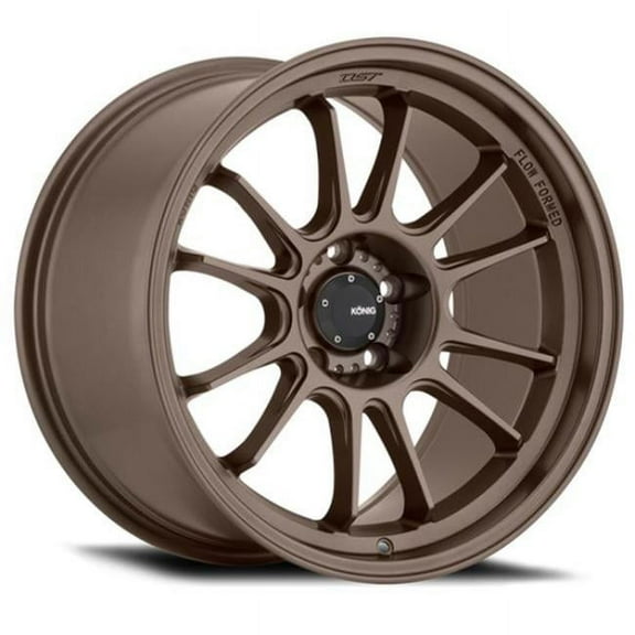 17 x 8 in. Hypergram 4 x 100 mm ET45 Wheel, Race Bronze