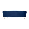 thumbnail image 4 of Pasargad Home Sorrento Lorenzo Velvet Sofa - Navy, 4 of 8