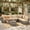 Beige, variant on XIZZI 7-Piece Outdoor Sectional Furniture Sets, Patio Conversation Set with Cushions and Coffee Table, All-Weather Patio sets for Backyard, Garden,Dark Gray