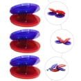 thumbnail image 5 of SWETRACE 1set Castanet Musical For Childrens Early Education Fun And Instruments For Creative Blue 6pcs, 5 of 5