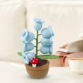 thumbnail image 6 of MERILER Soft Wool Crochet Succulent Car and Home Decorations - Cute Knitted Decorative Potted Plants with Aromatherapy Function, Perfect Gifts for Birthdays and Special Occasions., 6 of 7