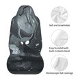 thumbnail image 5 of Vsdgher Forest Black Ghost Warrior Automotive Seat Covers for Cars Trucks and SUVs – Car Seat Covers for Truck Seat Protectors Set of 2, 5 of 7