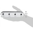 thumbnail image 5 of Bathroom Decorative Hardware  Accessories Home 7" Quad Hook Polished Chrome, 5 of 5