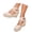 Beige, variant on Women's Espadrilles Wedges Sandals Fashion Squared Closed Toe Platform Sandals Cross Elastic Strap on Shoes Comfort for Walking Summer Travel Yellow 5