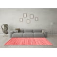 thumbnail image 3 of Ahgly Company Indoor Rectangle Abstract Red Contemporary Area Rugs, 2' x 3', 3 of 4