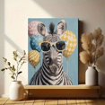 thumbnail image 6 of Green Parrot Watercolor Canvas Print Home Hotel Cafe Wall Art Gift, 6 of 8