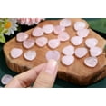 thumbnail image 2 of NOGIS 20Pcs Rose Quartz Heart Valentine Healing Crystals Set Stones Love Shaped Polished Crystal Natural Cute Pocket Thumb Reiki Balancing Meditation Tiny Hearts Gifts for Valentine's Day(Pink), 2 of 7