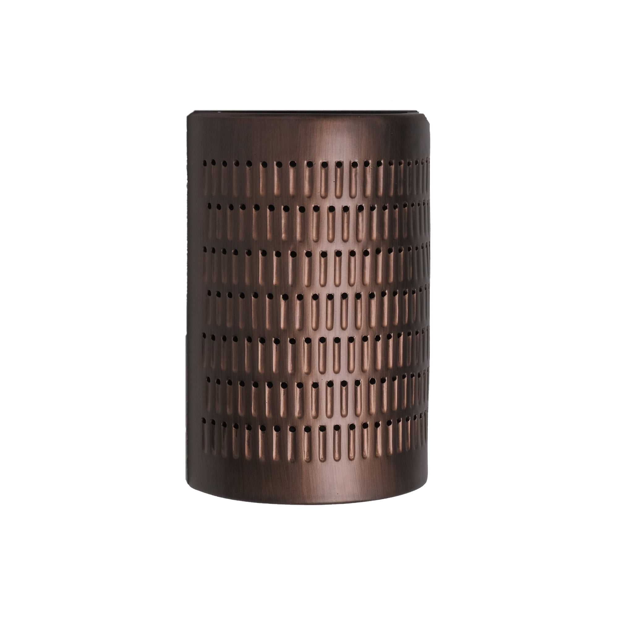 Luxury Lighting Zenia 15" High Ceramic Outdoor Wall Light, Rubbed Copper Painted Finish, LED Bulb Included