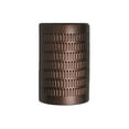 thumbnail image 2 of Luxury Lighting Zenia 15" High Ceramic Outdoor Wall Light, Rubbed Copper Painted Finish, LED Bulb Included, 2 of 3